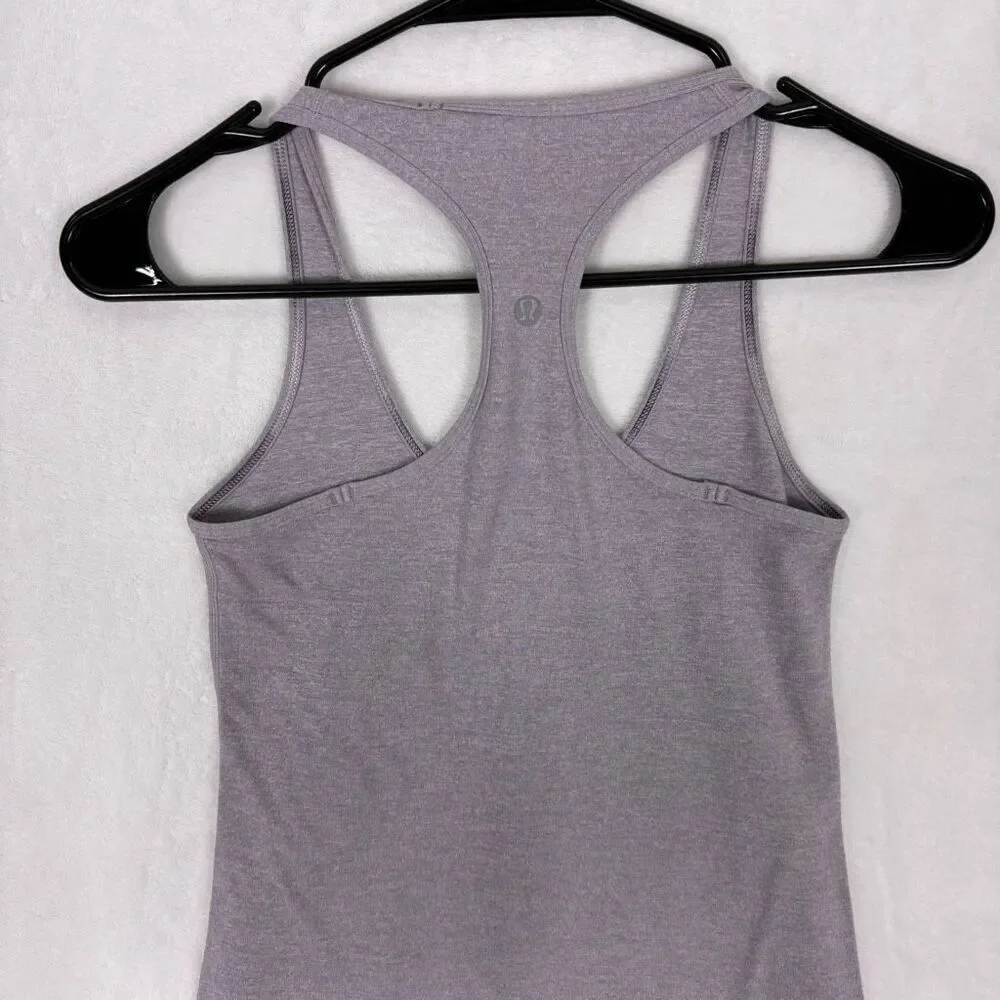 Lululemon Heathered Purple Cool Racerback Tank‎ Top